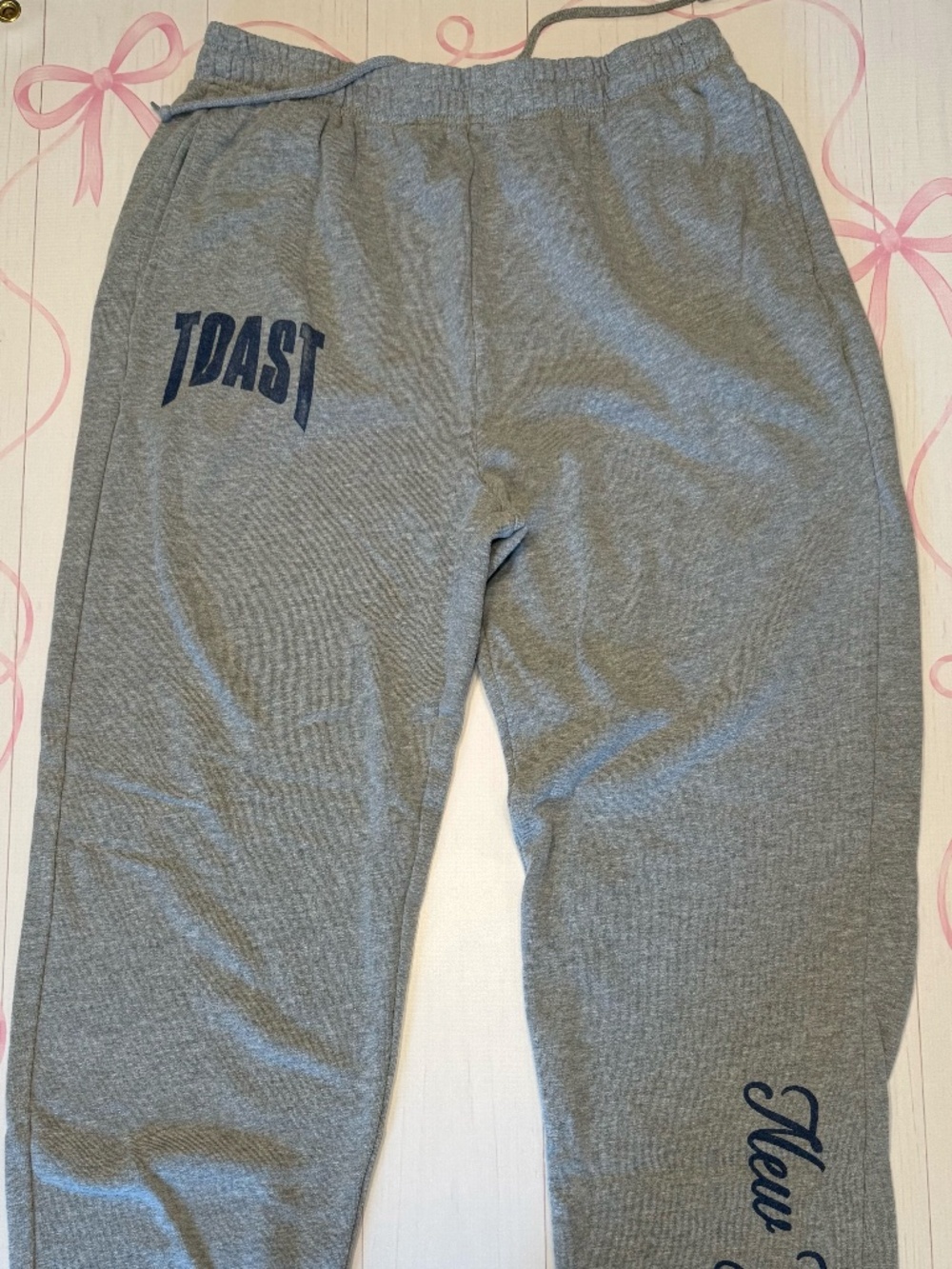 The Toast sporty sweatpants heather gray Size XXL